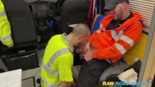 10″ HORSE HUNG RANDOM DRAGGED TO BACK OF VAN AND FUCKED AT TRUCK STOP