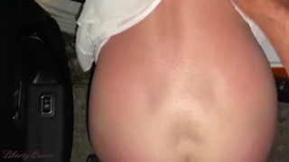 Подвез девку за секс в машине