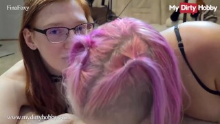 MyDirtyHobby – FinaFoxy Brings Home 2 Of Her Friends & Has A Special Surprise For Them