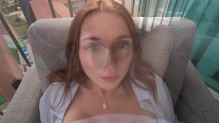 Public Sex on the Condo Balcony with an Ocean View 🌊