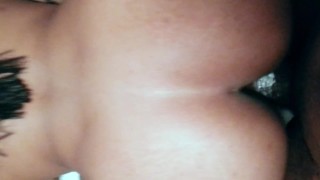 Ebony Takes Huge Dick