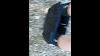 Twink BearBacked by Bear in Woods! (Just the Bear-Necessities)