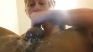 Extra sloppy deepthroat with stranger