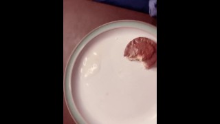 Sissy Cum on Biscuit And Eat it Cooking With Jessica Bloom (Food Fetish)